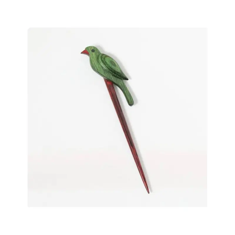 Artesanal Pasador para Chal con Forma de Pájaro KnitPro