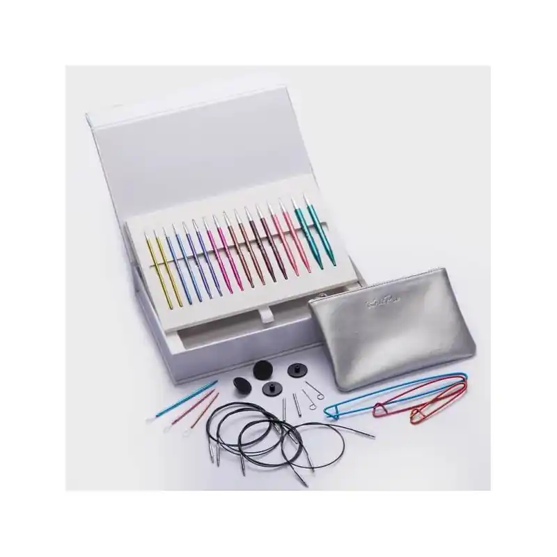 Set de Agujas Circulares Intercambiables KnitPro Zing - Melodies of Life Ordena Ya
