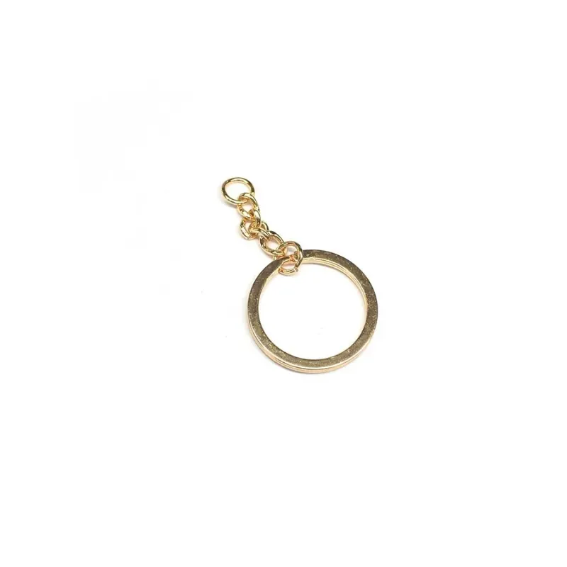 Anilla llavero cadena - Oro Promoción