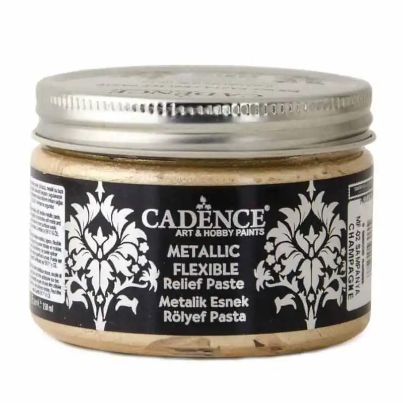 Pasta Flexible Metálica CHAMPAGNE 150ml Cadence Compra Ahora
