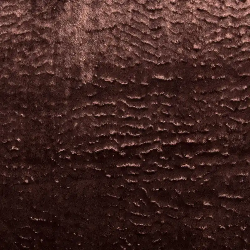 No Te Lo Pierdas Tela Pelo Corto Suave Marrón