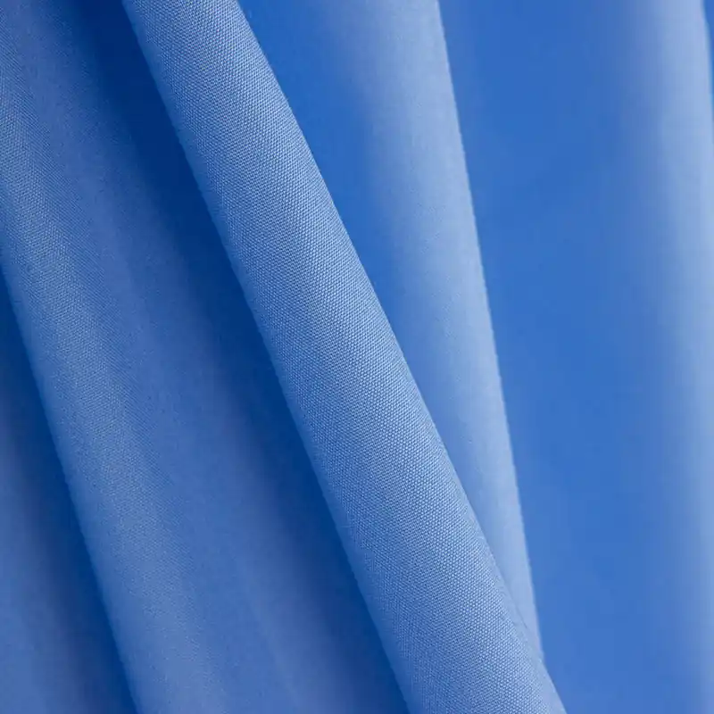 Popelín Flamenca Azul Calma Marca Reconocida