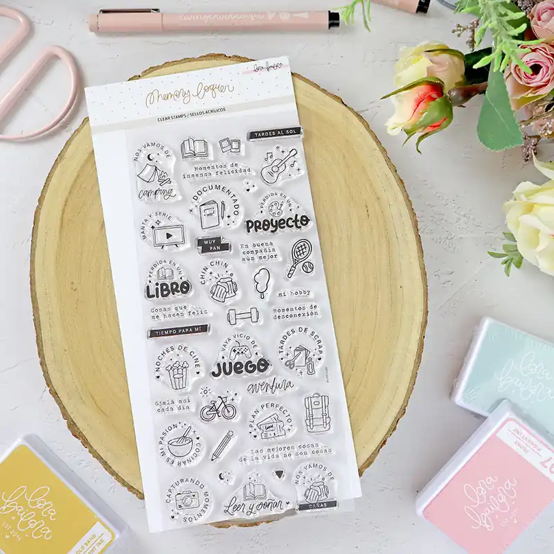 Mejor Calidad Set de sellos Hobbies, de Lora Bailora