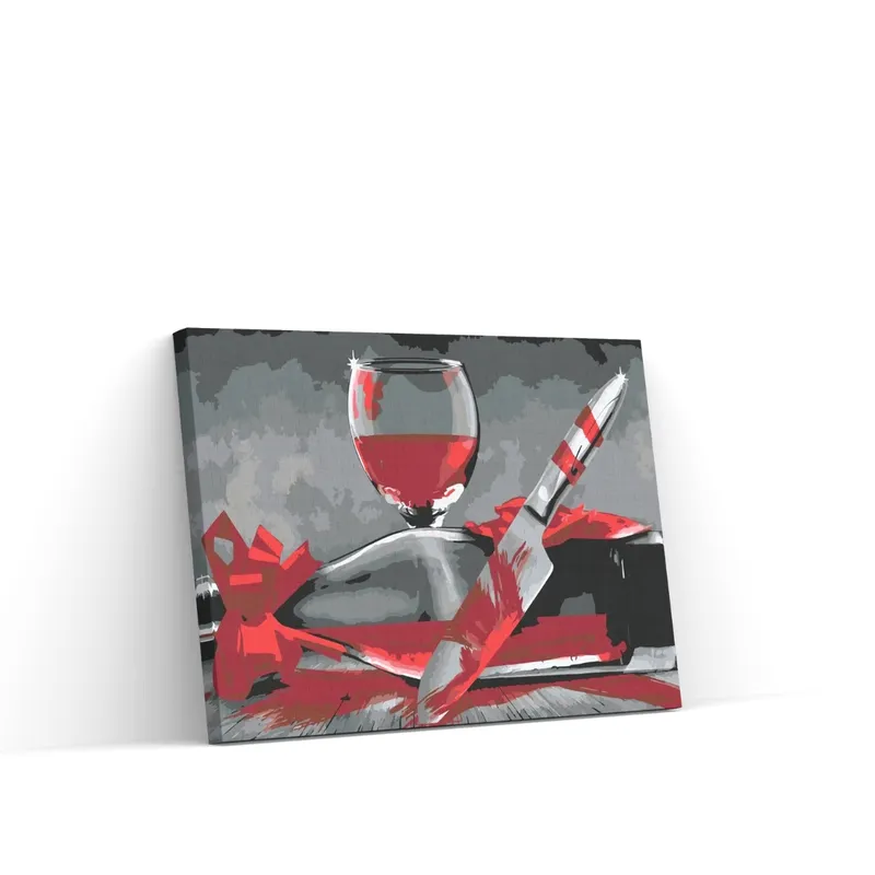 Envío Gratis Pintar por Números – Vino de sangre