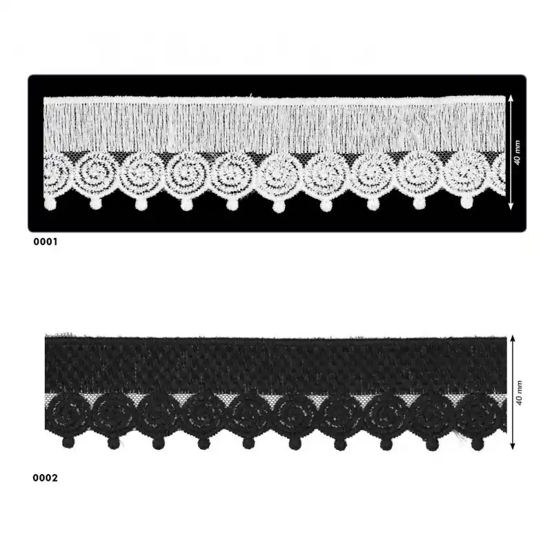 Encaje Guipur San Gimignano - 0001 Blanco Nueva Colección