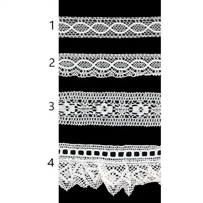Puntilla y Entredós blanco PC66-2 - 1 Ocasión Especial