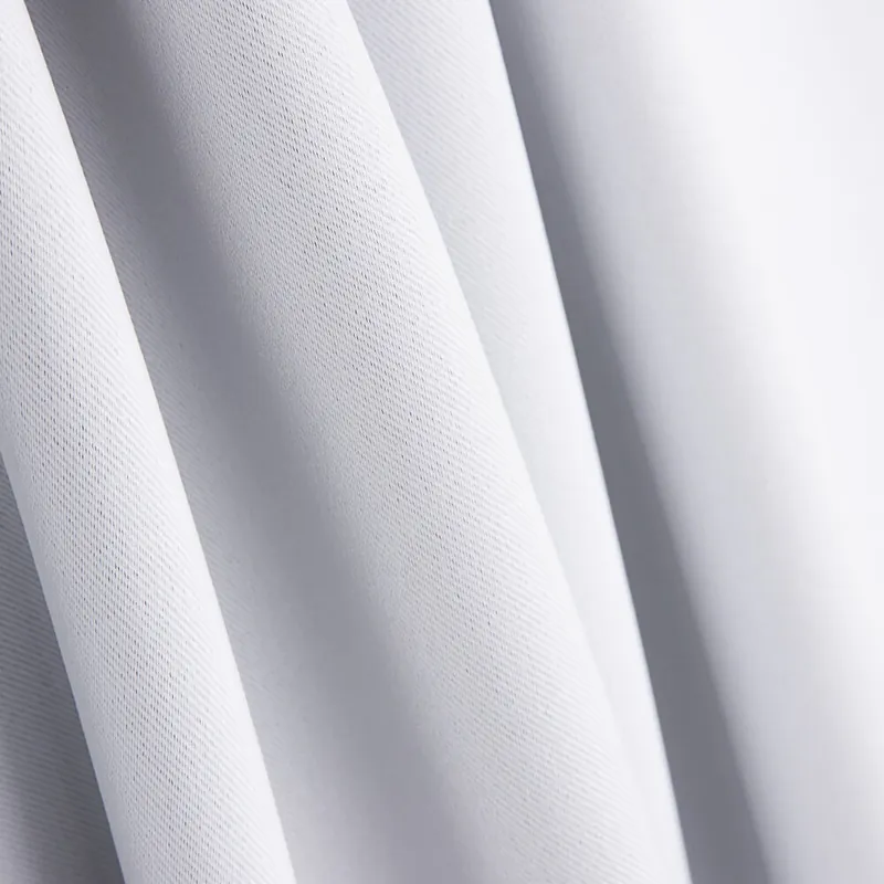 Premium Tela Cortinas Oscurante Dim Out Blanca