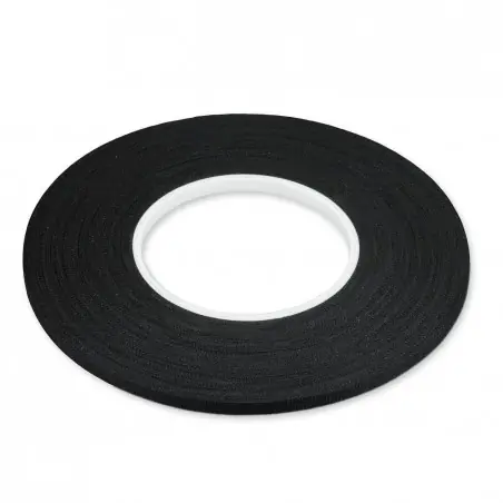 Cinta adhesiva rayón negro 6mm x 50 metros Más Vendido