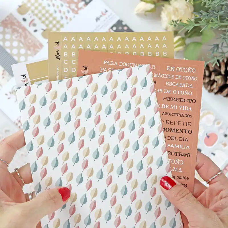 Súper Precio Set de pegatinas Otoño | Rita’s Diary 2025