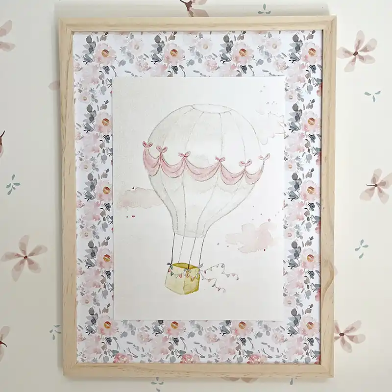 Ocasión Especial Lámina Globo para enmarcar. Edición limitada | Alúa Cid