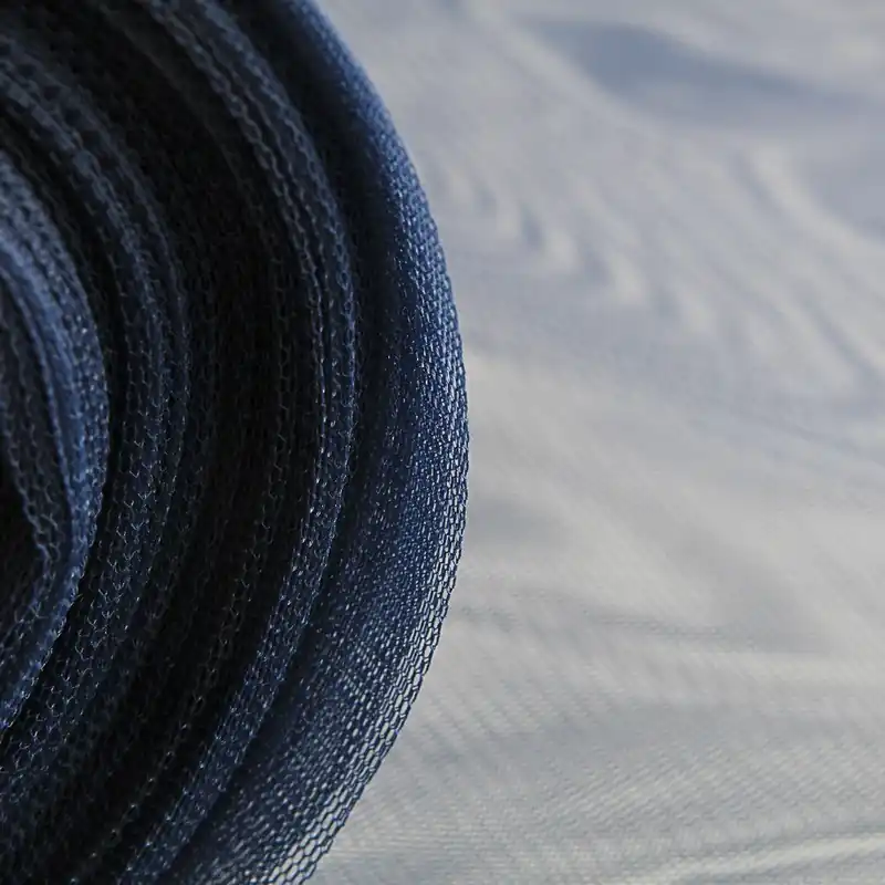 Stock Limitado Tul Tieso Azul Marino