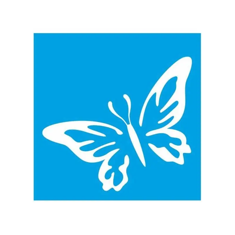 A Buen Precio Plantilla Stencil Mariposa STX 080, 10 x 10 cm.