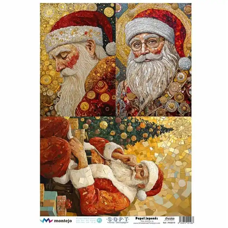Papel de Arroz Japonés SOFT A3 NAVIDAD SPA5810 Entrega Rápida