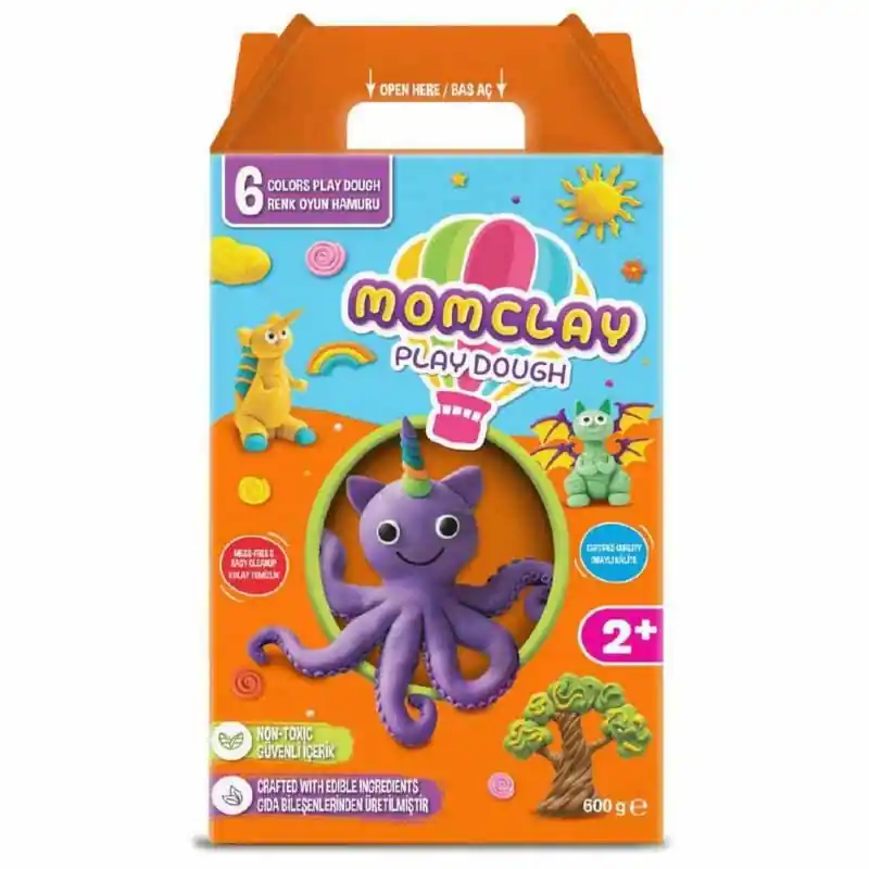 Barato Plastilina MOMCLAY Play Dough 100gr x 6 colores