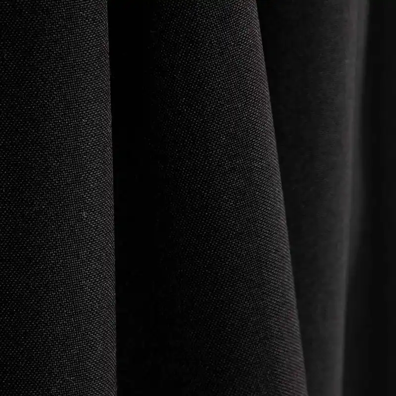 Entrega Rápida Plana Poliéster Negra 280cm