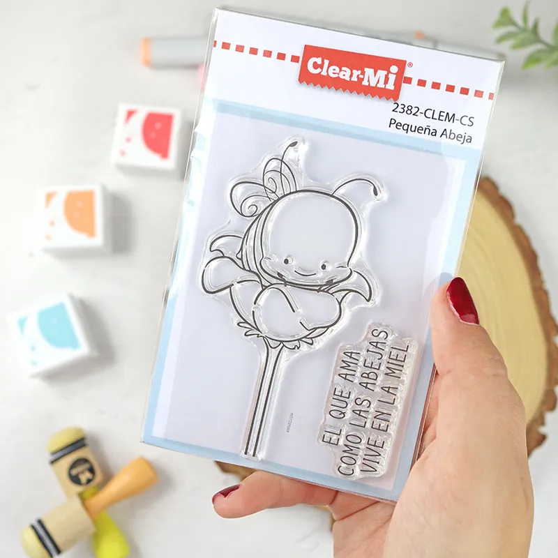 Certificado Set de sellos Pequeña Abeja de ClearMi