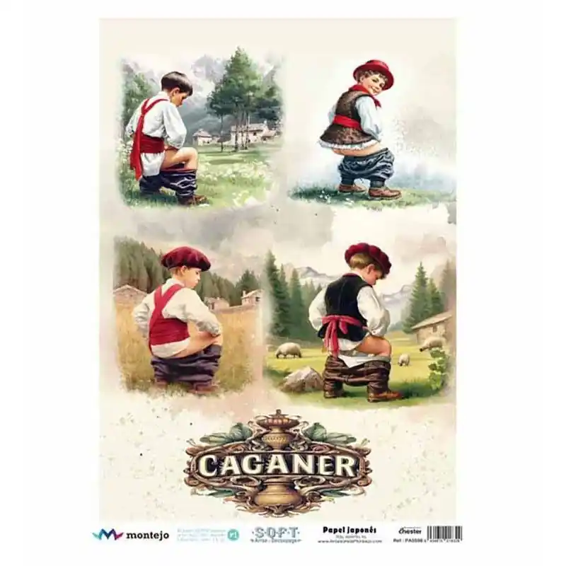 Papel de Arroz Japonés SOFT A3 CAGANER 2 SPA5598 Directo De Fábrica