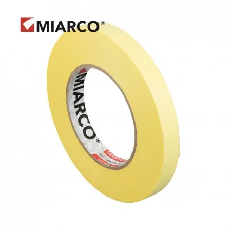 A Buen Precio Cinta adhesiva papel carrocero pintor mackrepp MIARCO 15mm x 90m - Caja 120 uds