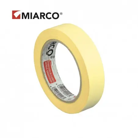 Mayoreo Cinta adhesiva papel carrocero pintor mackrepp MIARCO 24mm x 45m - Caja 72 uds