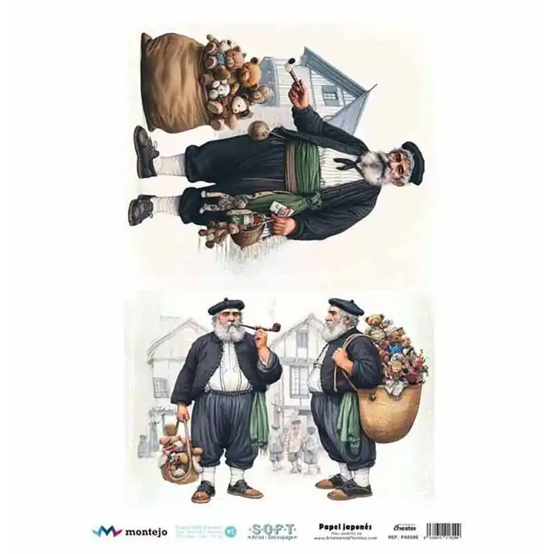 Stock Limitado Papel de Arroz Japonés SOFT A3 OLENTZERO SPA5595