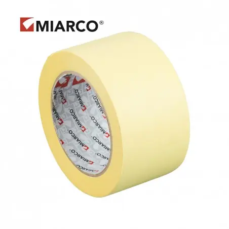 Cinta adhesiva papel carrocero pintor mackrepp MIARCO 120mm x 45m - Caja 12 uds Profesional
