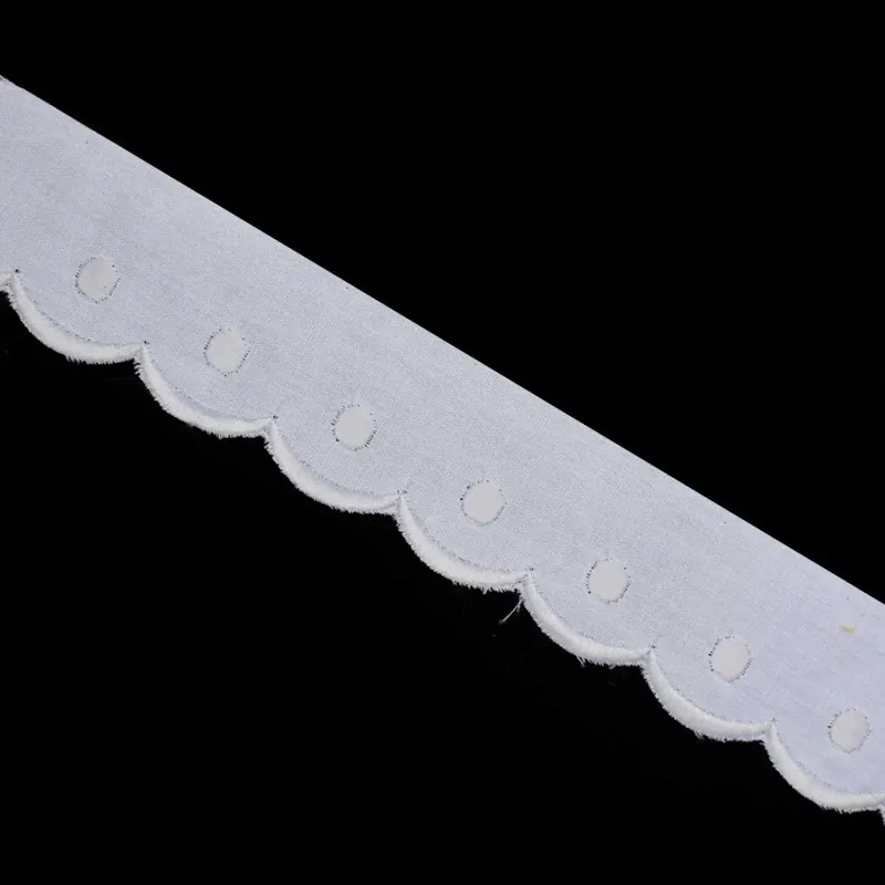 Tira bordada 064 - Gris Precio Económico