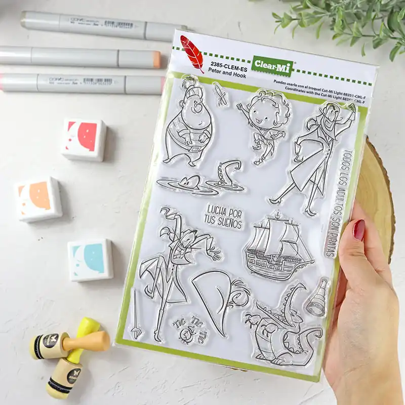 Original Set de sellos Peter and Hook de ClearMi