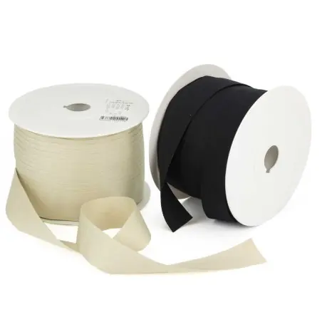 Cinta hiladillo 100% algodón 14 mm Manubens 117 - Bobina 100 metros Gran Oferta