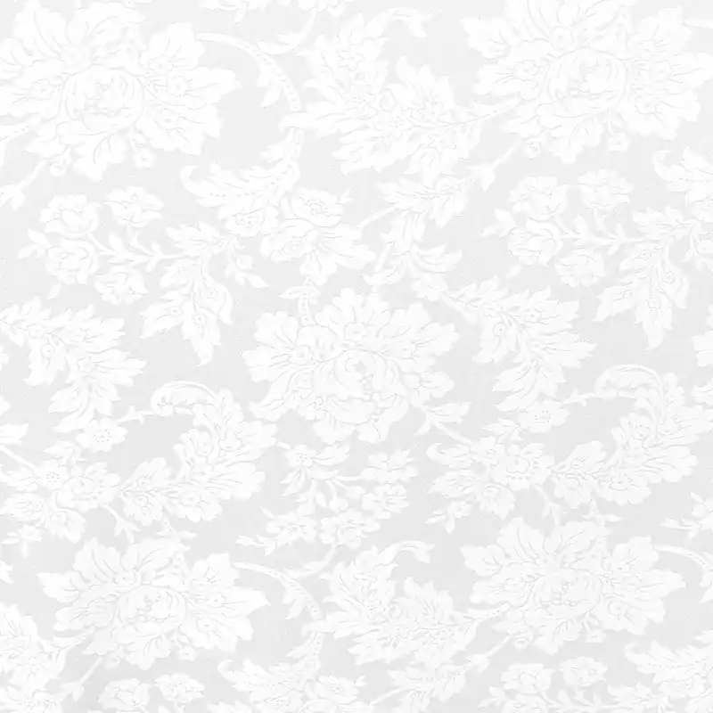 Barato Tela Loneta Jacquard blanco