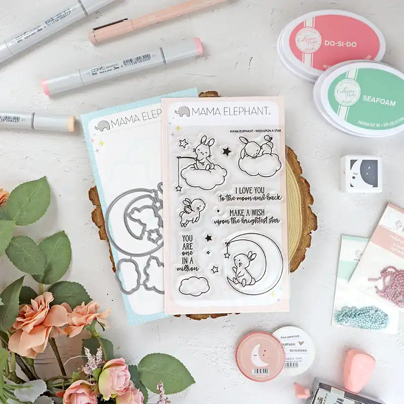 Compra Hoy Set de sellos+troquel Wish Upon a Star de Mama Elephant