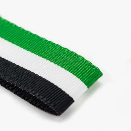 Cinta bandera de Extremadura 100% poliéster, Manubens P470 - Rollo 25 metros Ordenar Ahora Mismo