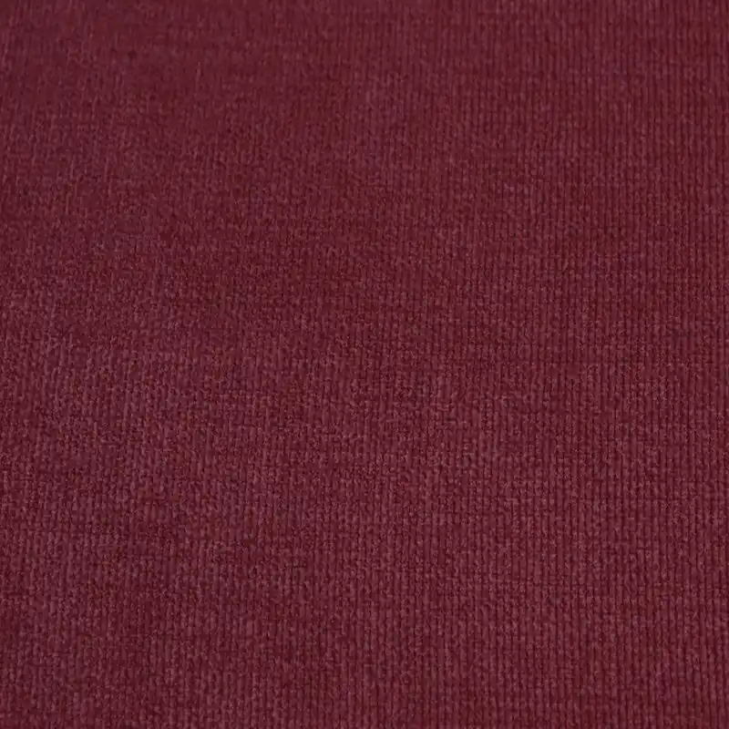 Artesanal Terciopelo Tapicería Antimanchas Granate
