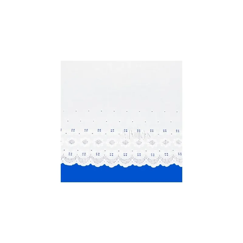 Tira bordada 3005 - Blanco Mayoreo