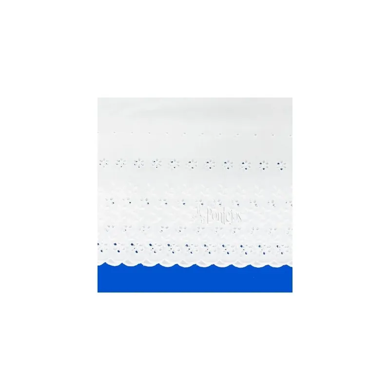 Máxima Calidad Tira bordada 3002 - Blanco