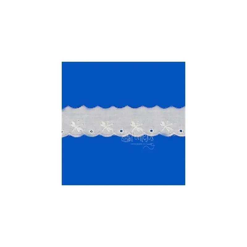 Tira bordada 009 - Blanco Compra Hoy