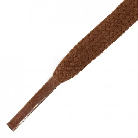 Oferta Limitada Cordón plano cuero encerado 6 mm x 80 cm - CC30080P