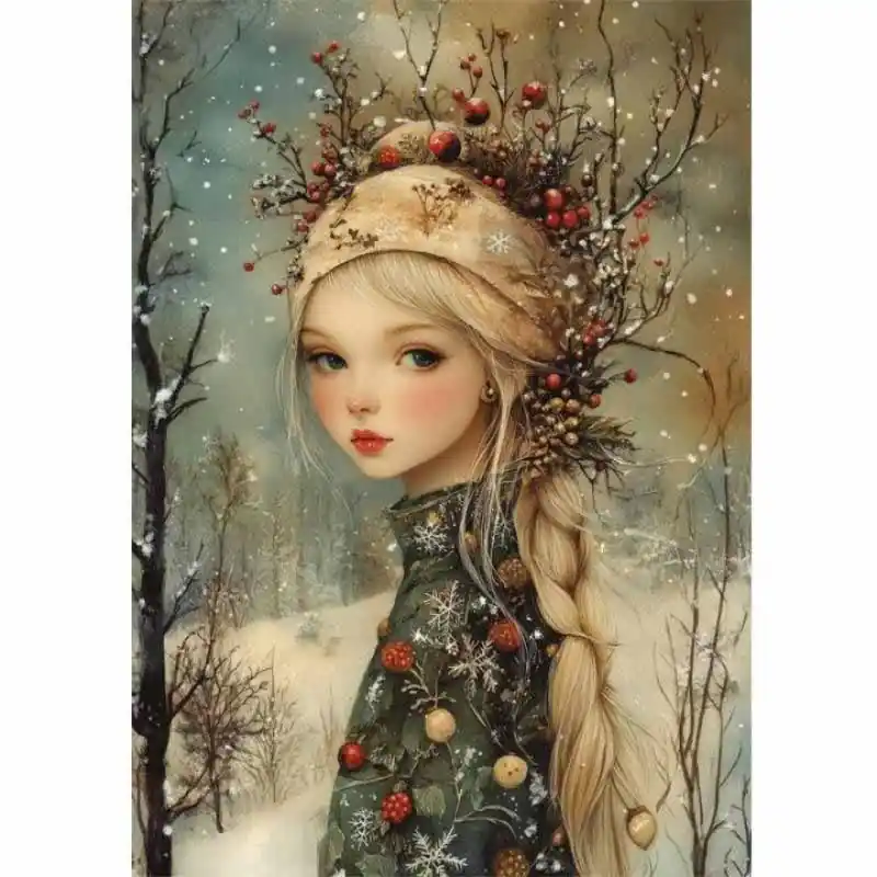 Transfer DTF textil 25x30cm. The Raspberry Girl Artis Decor Venta Final