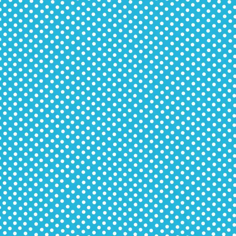 Pedido Al Por Mayor Popelín Lunares Flamenca Fondo Turquesa 2mm