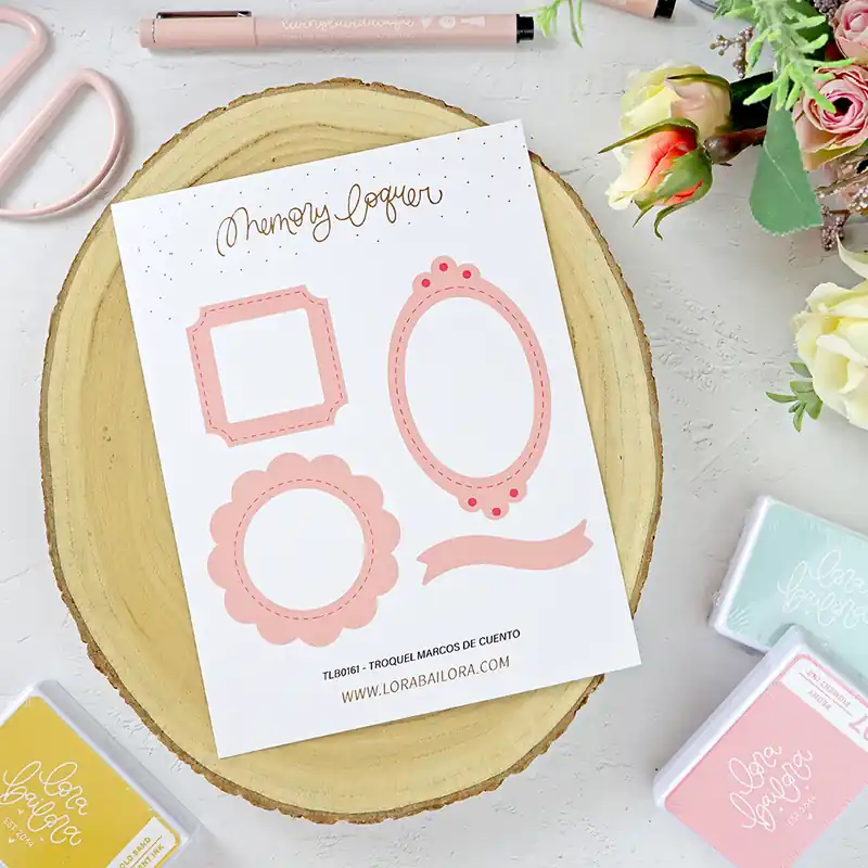 Set de troqueles Marcos de Cuento de Lora Bailora Alta Calidad