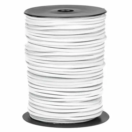 Cordón náutico cuero blanco 3.5 mm - Carrete 200 mts Liquidación
