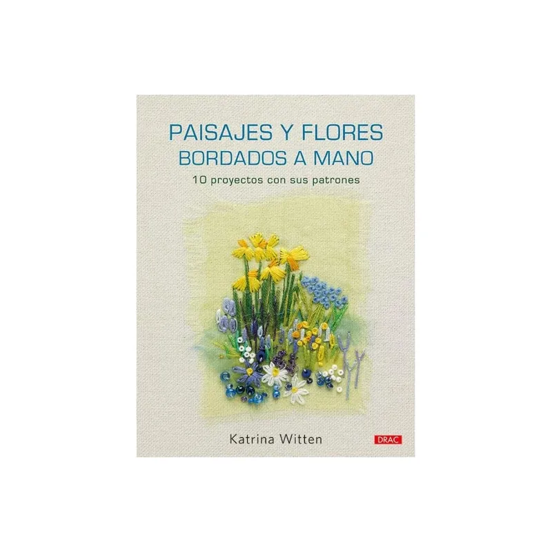 Paisajes y flores bordados a mano drac Pedido Al Por Mayor