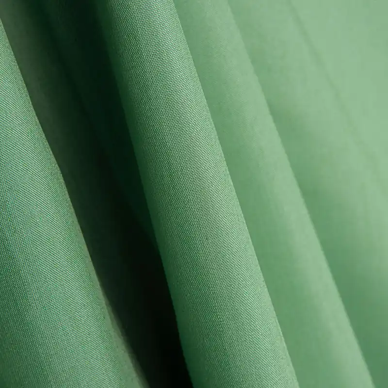 Popelín Flamenca Liso Verde Agua Stock Limitado