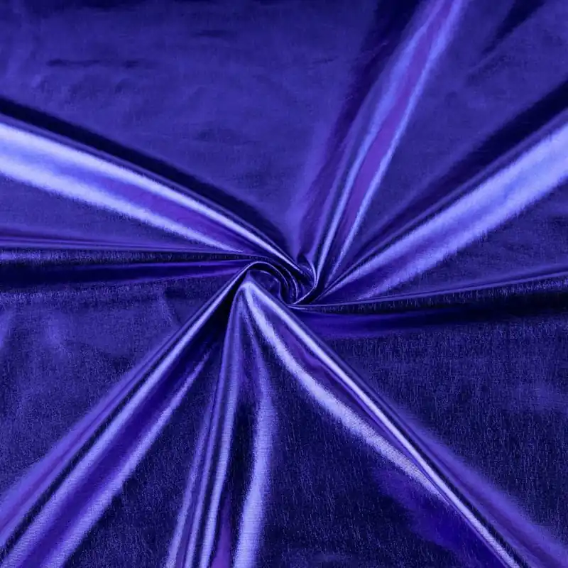 Lycra Lamina Foil Azul Eléctrico Oferta Especial