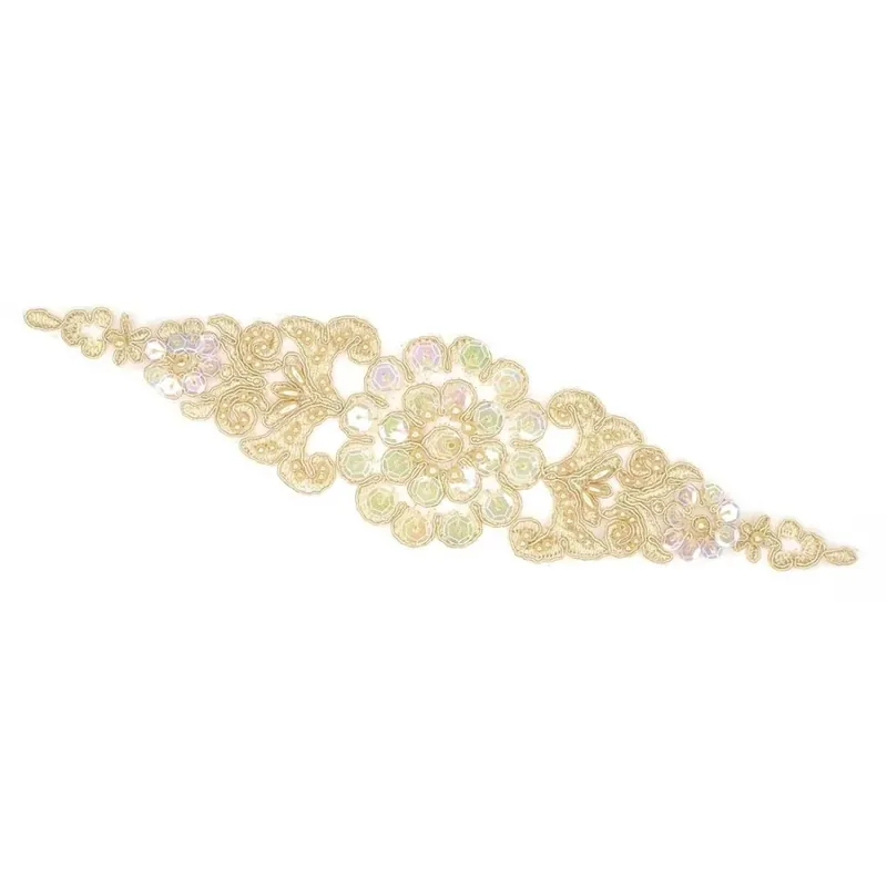 Última Versión Aplicación bordada 423 - Oro