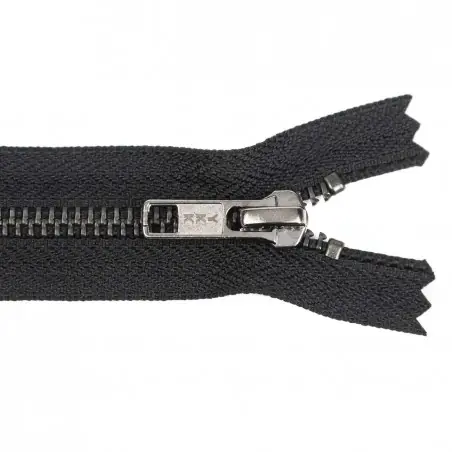 Cremallera YKK metálica malla 5 grafito - 22 cm - Pack 100 uds. Súper Precio