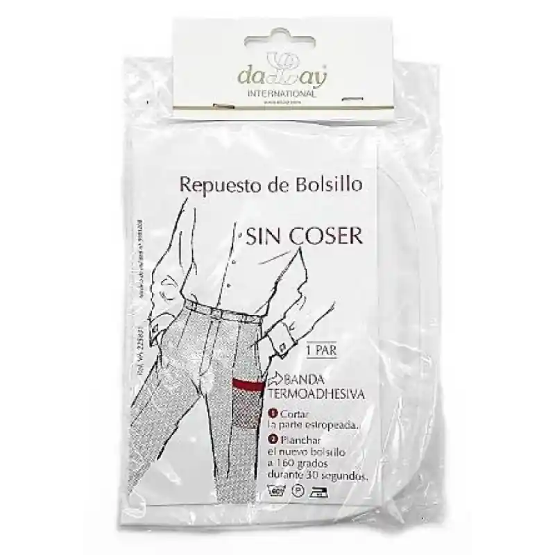 Oferta De Temporada Repuesto bolsillo grande blanco