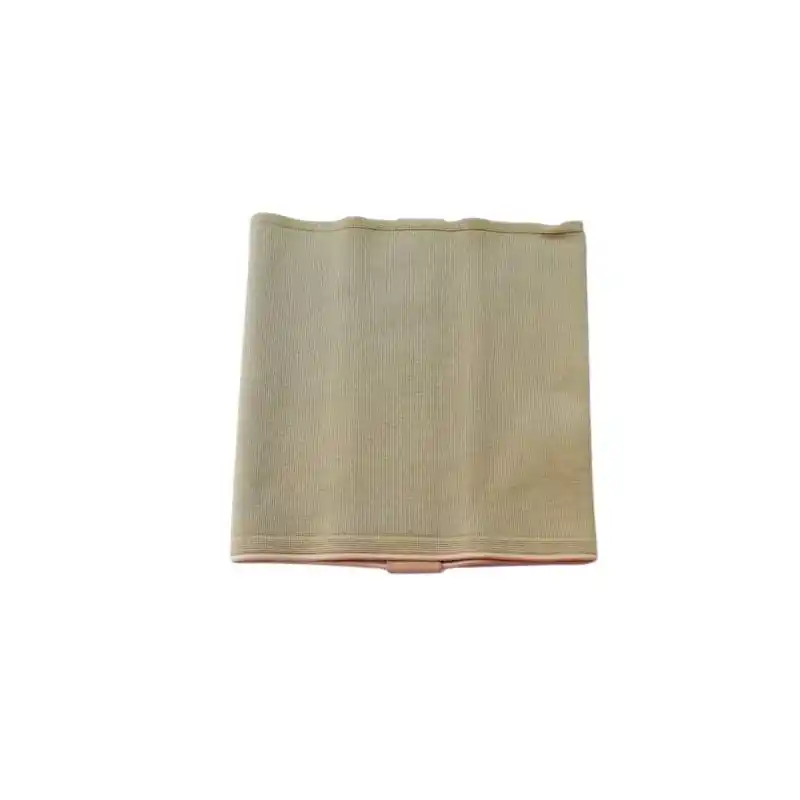 Oferta Limitada Faja Elástica Tubular de Algodón Beige - Soporte Abdominal y Lumbar - S