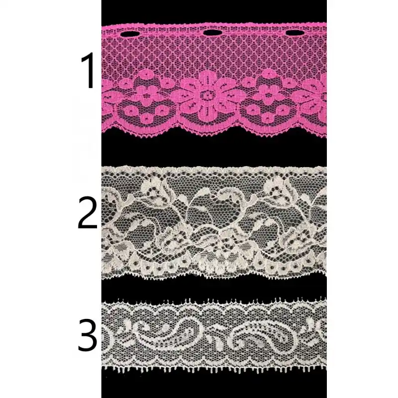 Pedido Al Por Mayor Puntilla rosa PC10-2 - 1