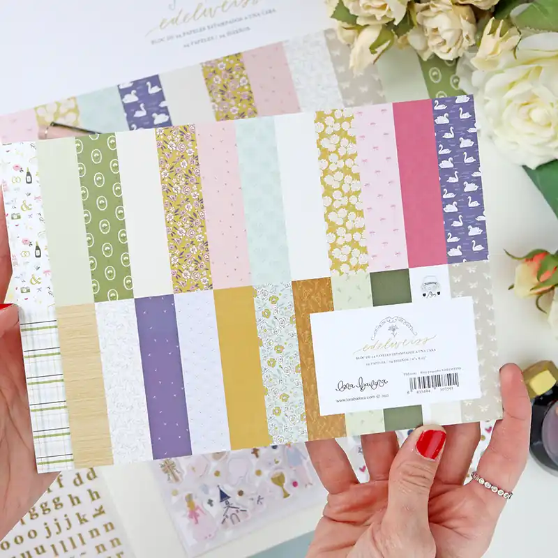 Bloc pequeño Edelweiss, de Lora Bailora Últimas Unidades