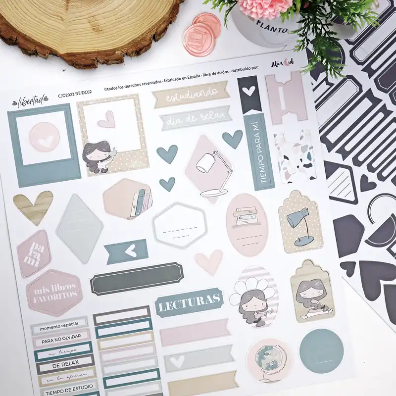 Oferta Limitada Hoja de troquelados Libertad Invierno Etiquetas